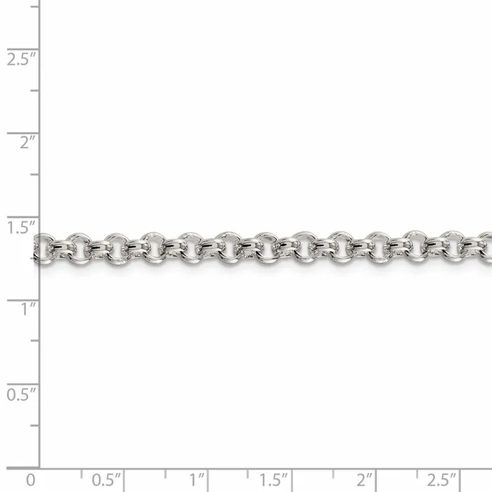 Sterling Silver 5mm Rolo ChainWBCQFC630 WB Choice Jewelry Rings Sterling Silver 5mm Rolo ChainWBCQFC630 WB Choice Jewelry Rings
