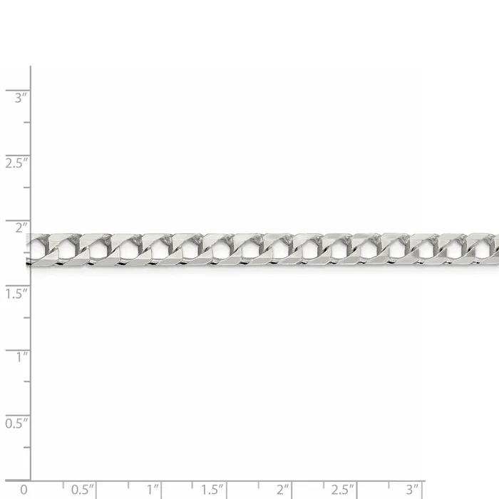 Sterling Silver 625mm Flat Open Curb ChainWBCQFOC2209 WB Choice Jewelry Rings Sterling Silver 625mm Flat Open Curb ChainWBCQFOC2209 WB Choice Jewelry Rings
