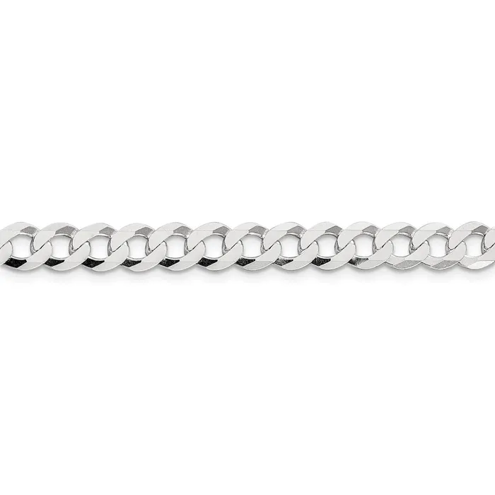 Sterling Silver 68mm Flat Curb ChainWBCQLB18026 WB Choice Jewelry Rings Sterling Silver 68mm Flat Curb ChainWBCQLB18026 WB Choice Jewelry Rings