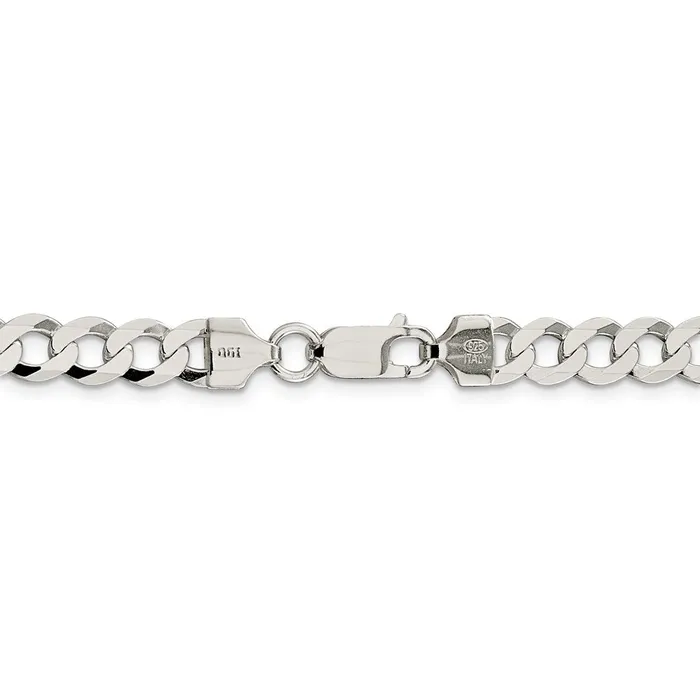 Sterling Silver 68mm Flat Curb ChainWBCQLB18026 WB Choice Jewelry Rings Sterling Silver 68mm Flat Curb ChainWBCQLB18026 WB Choice Jewelry Rings