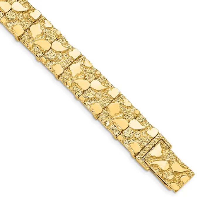 WB Choice Jewelry Bracelets 14k 1250mm Nugget BraceletWBCNB128