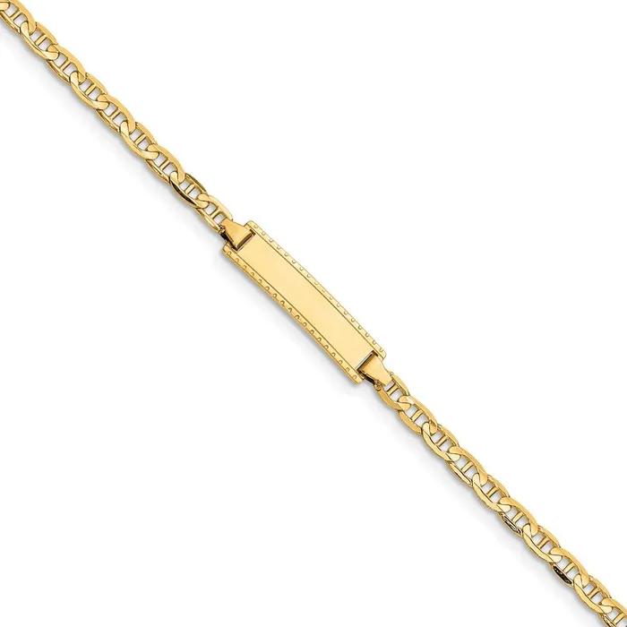WB Choice Jewelry Bracelets 14k Childrens Anchor Link ID BraceletWBCBID996 WB Choice Jewelry Bracelets 14k Childrens Anchor Link ID BraceletWBCBID996