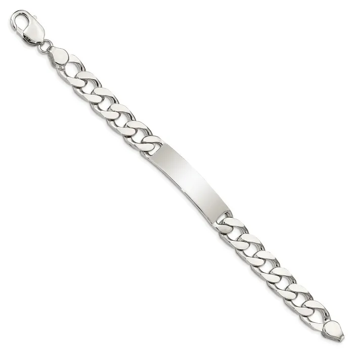 WB Choice Jewelry Bracelets Sterling Silver 85inch Polished Engraveable Curb Link ID BraceletWBCQID13685 WB Choice Jewelry Bracelets Sterling Silver 85inch Polished Engraveable Curb Link ID BraceletWBCQID13685