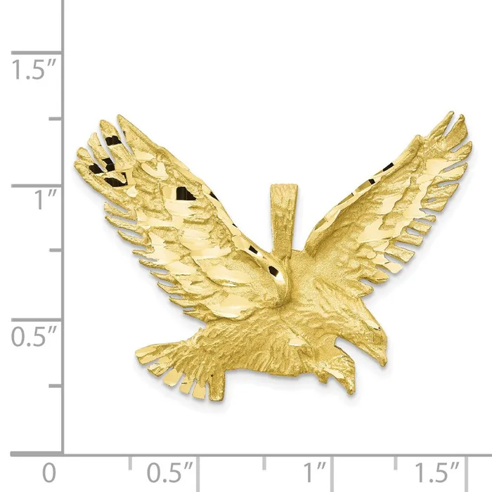 WB Choice Jewelry Charm Necklaces 10k Eagle CharmWBC10C613 WB Choice Jewelry Charm Necklaces 10k Eagle CharmWBC10C613