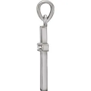 WB Choice Jewelry Necklaces Platinum 192x9 mm 01 CT Diamond Cross PendantR42326104PSTWBC WB Choice Jewelry Necklaces Platinum 192x9 mm 01 CT Diamond Cross PendantR42326104PSTWBC