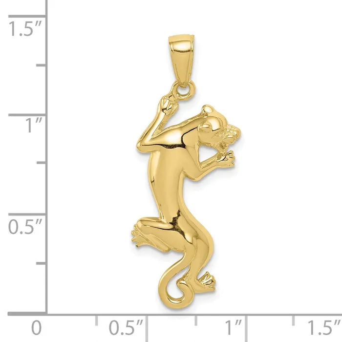 WB Choice Jewelry PreStyled Sets 10K Gold Polished Panther PendantWBC10K5338 WB Choice Jewelry PreStyled Sets 10K Gold Polished Panther PendantWBC10K5338