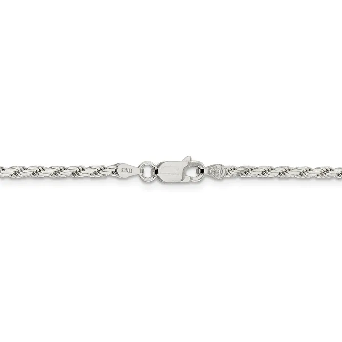 WB Choice Jewelry Rings Sterling Silver 25mm Flat Rope ChainWBCQFC20326 WB Choice Jewelry Rings Sterling Silver 25mm Flat Rope ChainWBCQFC20326