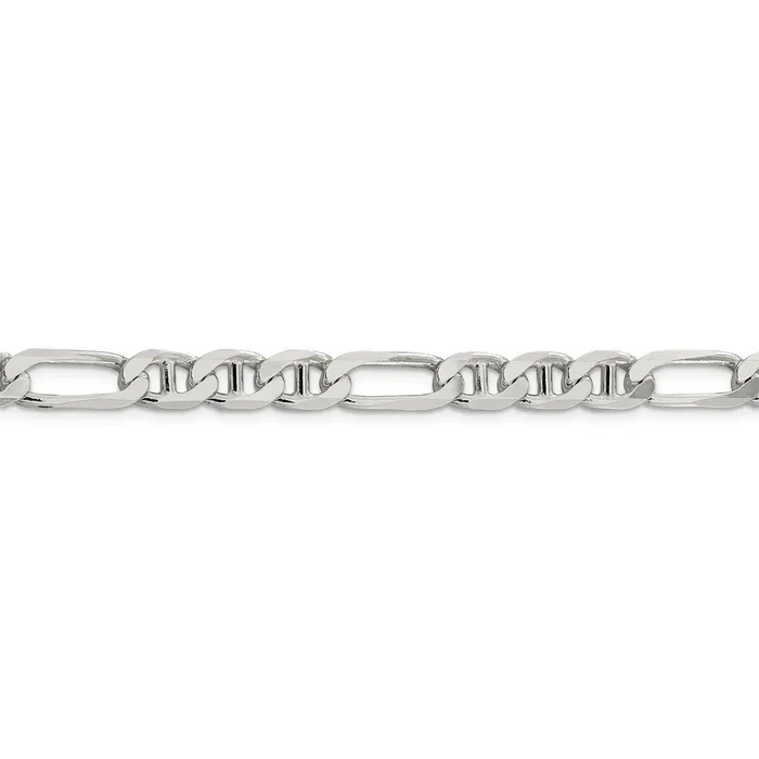 WB Choice Jewelry Rings Sterling Silver 75mm Figaro Anchor ChainWBCQAF20030 WB Choice Jewelry Rings Sterling Silver 75mm Figaro Anchor ChainWBCQAF20030