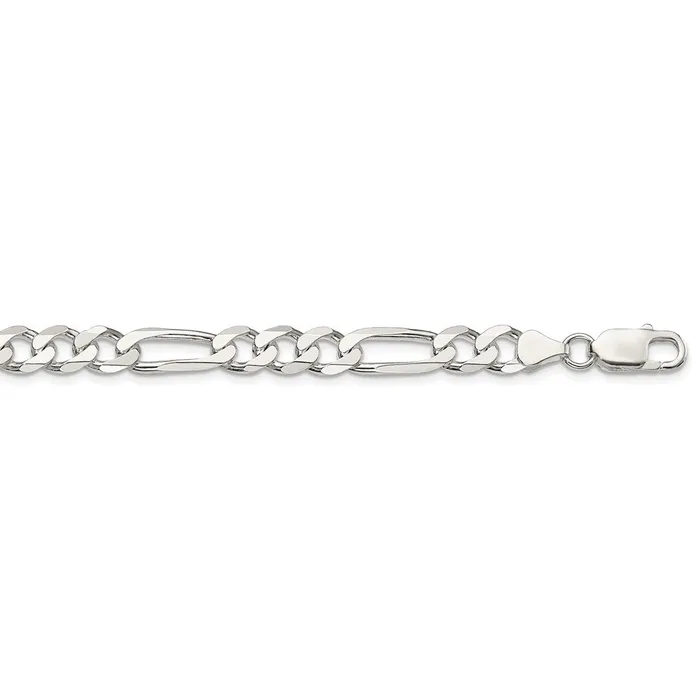 WB Choice Jewelry Rings Sterling Silver 75mm Figaro ChainWBCQFG20022
