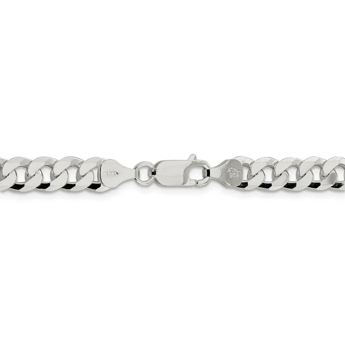 WB Choice Jewelry Rings Sterling Silver 7mm Beveled Curb ChainWBCQFB18022 WB Choice Jewelry Rings Sterling Silver 7mm Beveled Curb ChainWBCQFB18022
