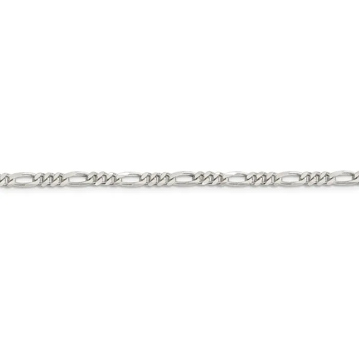 WB Choice Jewelry Sterling Silver 35mm Figaro ChainWBCQFG10030 Rings