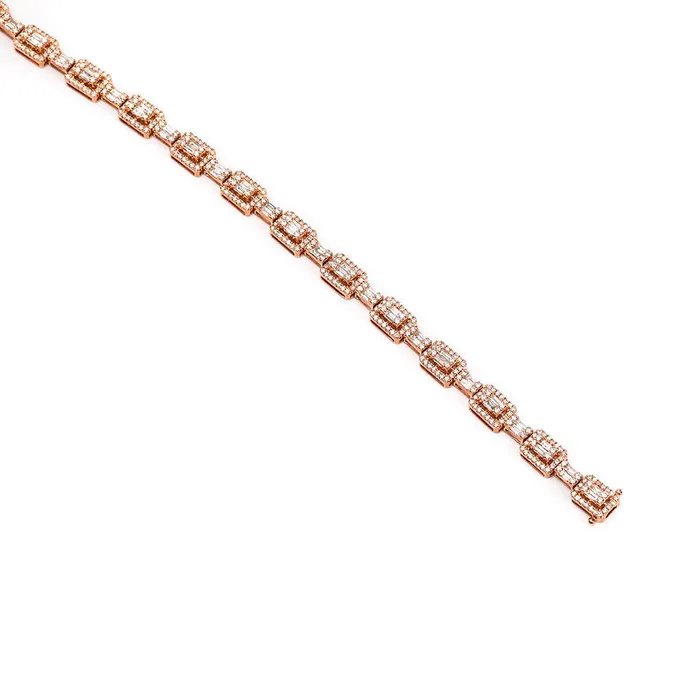 10K Baguette Diamond Bracelet Houstons Jeweler Bracelets 10K Baguette Diamond Bracelet Houstons Jeweler Bracelets