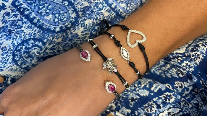 Bracelets Albert Hern Bracelet Frog White Gold Champagne Diamonds Bracelets Albert Hern Bracelet Frog White Gold Champagne Diamonds