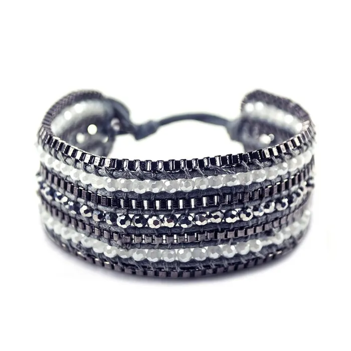 Bracelets ClaudiaG Looped Bracelet Coal