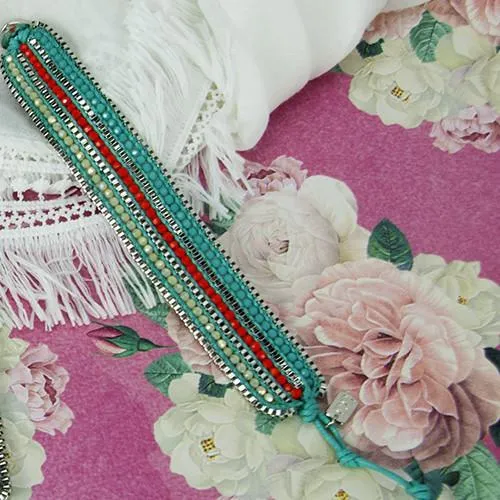 Bracelets ClaudiaG Looped BraceletTangerine