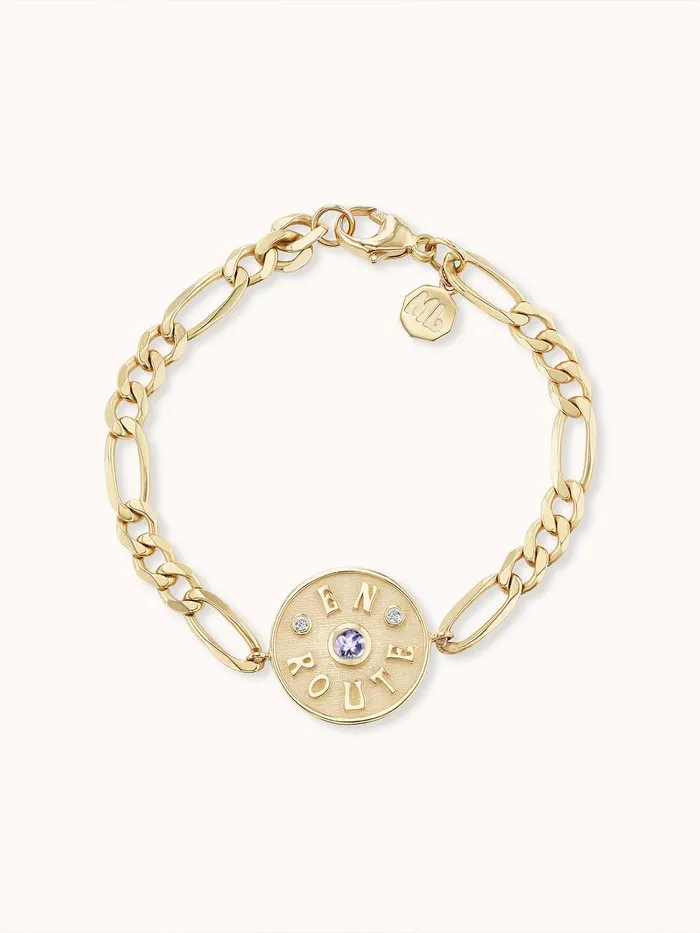 Bracelets Marlo Laz Mini En Route Bracelet Tanzanite