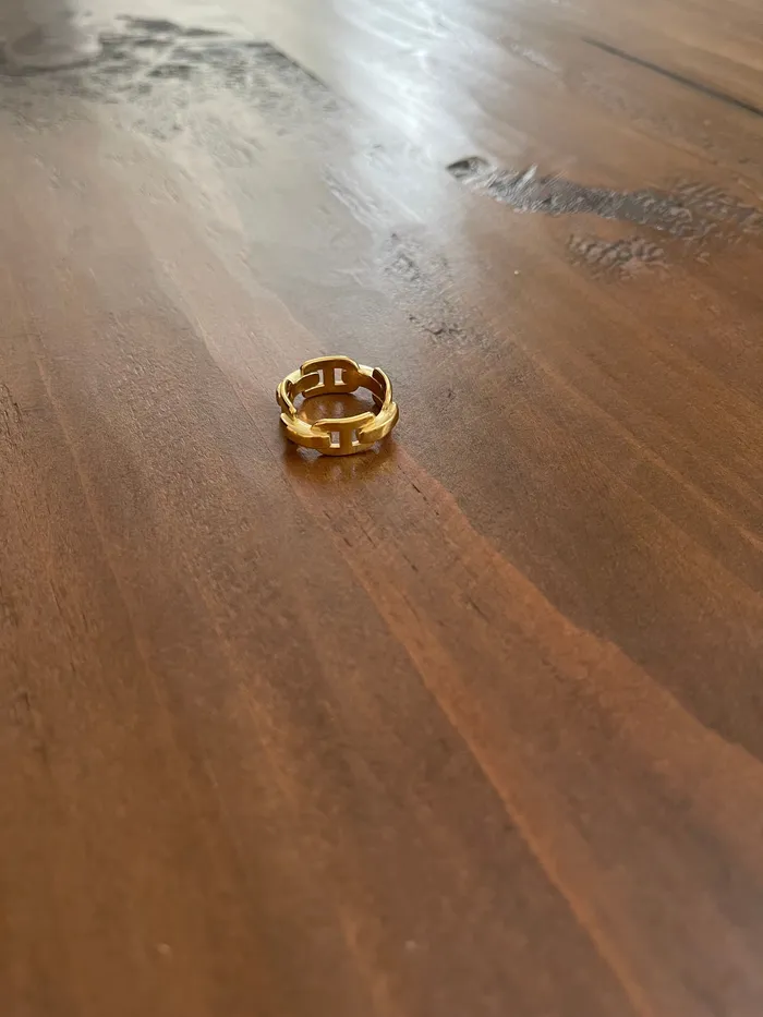 bubs sass Rings mariner chain link ring