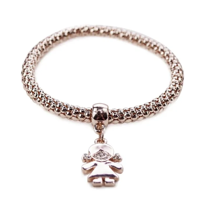 ClaudiaG Bracelets Qidz Bracelet Girl Rose Gold