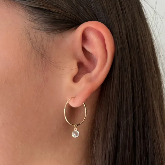 Evermore Solid Gold Hoops Truly Blessed Jewels PreStyled Sets
