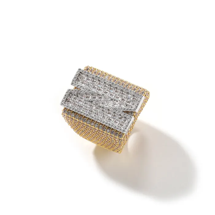 icezeusshop Rings Custom Baguette Number or Letter Champion Ring