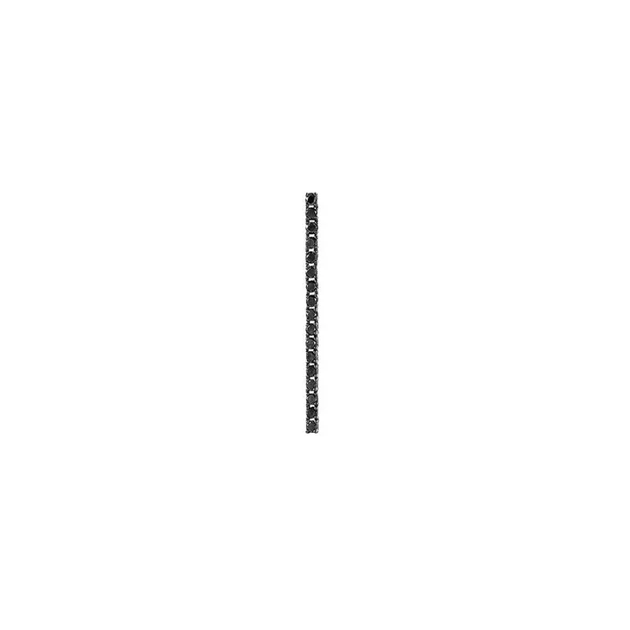 Jack Vartanian Earrings VOYEUR MEDIUM EARRING IN BLACK RHODIUM PLATED 18K WHITE GOLD WITH BLACK DIAMOND Jack Vartanian Earrings VOYEUR MEDIUM EARRING IN BLACK RHODIUM PLATED 18K WHITE GOLD WITH BLACK DIAMOND