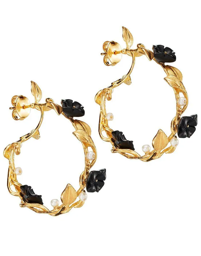 Mini Flower Whirl Earrings Of Rare Origin Earrings