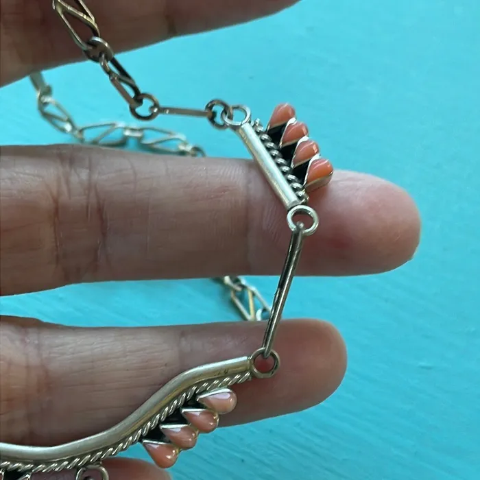Necklaces Pink Coral Chandelier Necklace Sterling Silver Vintage Vintage Paris Jewelry Necklaces Pink Coral Chandelier Necklace Sterling Silver Vintage Vintage Paris Jewelry