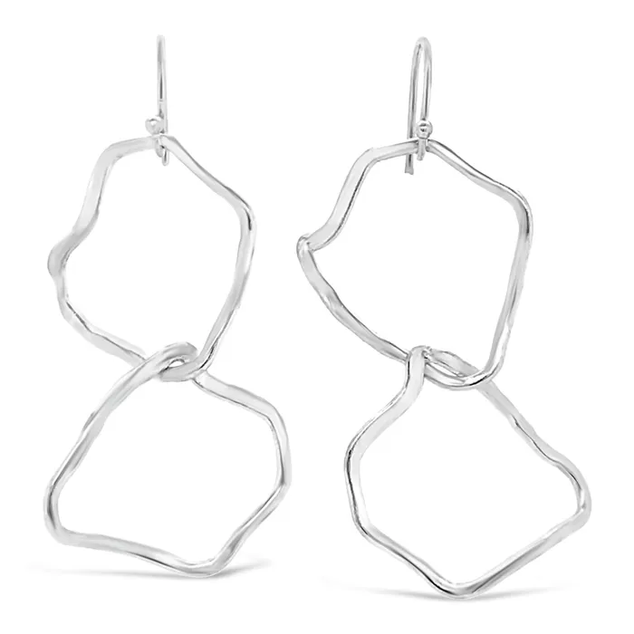 Shannon Russell Jewelry Earrings Puffy Clouds Sterling Silver Earrings