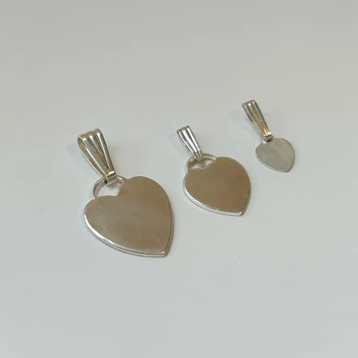 Silver Engraved Heart Necklace Truly Blessed Jewels Necklaces