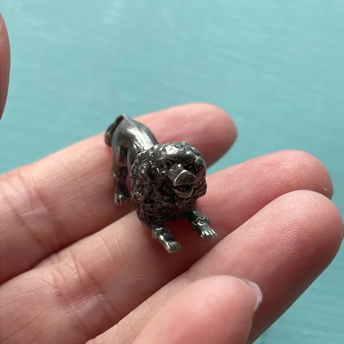 Vintage Paris Jewelry Dog Figurine Sterling Silver Vintage Rings Vintage Paris Jewelry Dog Figurine Sterling Silver Vintage Rings