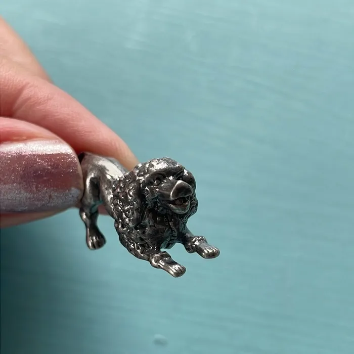 Vintage Paris Jewelry Dog Figurine Sterling Silver Vintage Rings Vintage Paris Jewelry Dog Figurine Sterling Silver Vintage Rings