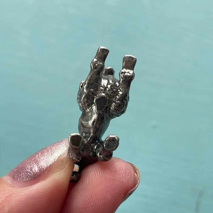 Vintage Paris Jewelry Dog Figurine Sterling Silver Vintage Rings Vintage Paris Jewelry Dog Figurine Sterling Silver Vintage Rings