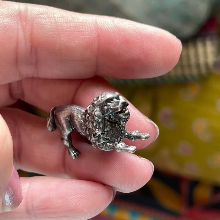 Vintage Paris Jewelry Dog Figurine Sterling Silver Vintage Rings Vintage Paris Jewelry Dog Figurine Sterling Silver Vintage Rings