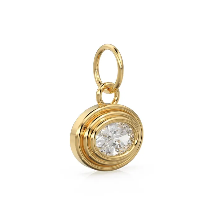 050 carat Natural Diamond Charms 14k Yellow Solid Gold Bubble Bezel Charm Pendant Brilliant Oval Diamond Bezel 18K Gold Jewelry Finding Jalvi Co PreStyled Sets 050 carat Natural Diamond Charms 14k Yellow Solid Gold Bubble Bezel Charm Pendant Brilliant Oval Diamond Bezel 18K Gold Jewelry Finding Jalvi Co PreStyled Sets