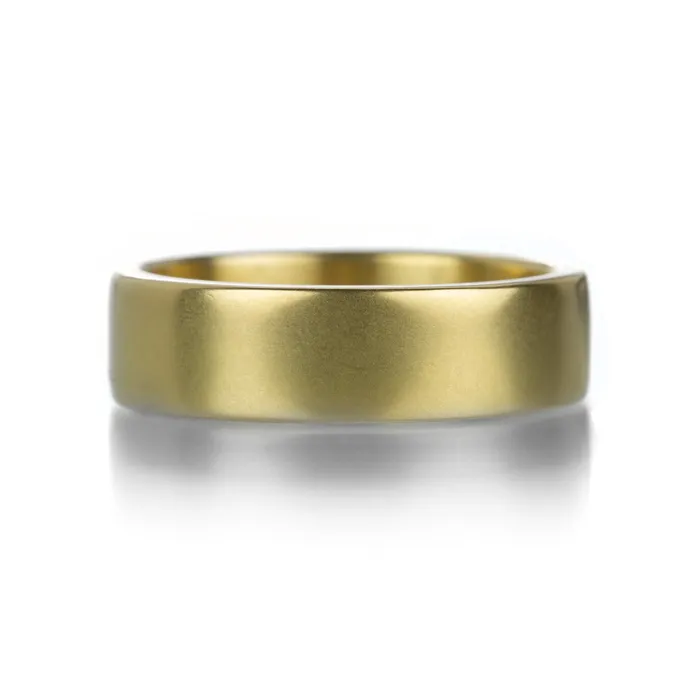 18k Square Band Marian Maurer Rings