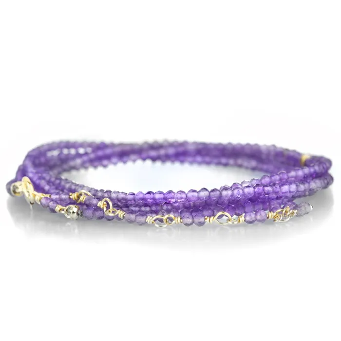 34 Amethyst Wrap Bracelet Anne Sportun Bracelets
