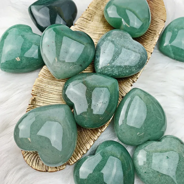 Aventurine GEMMY Heart The Bead N Crystal Enclave Gems Necklaces