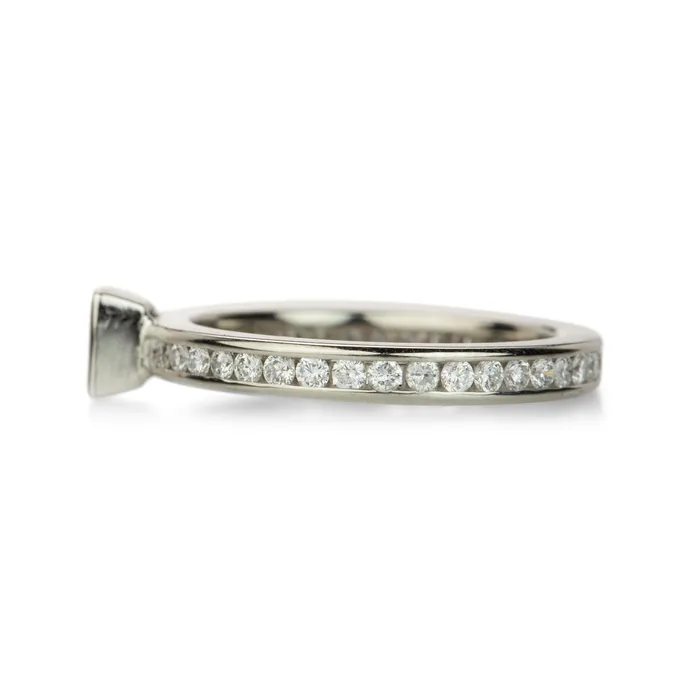 Barbara Heinrich Rings Platinum Princess Cut Diamond Ring Barbara Heinrich Rings Platinum Princess Cut Diamond Ring