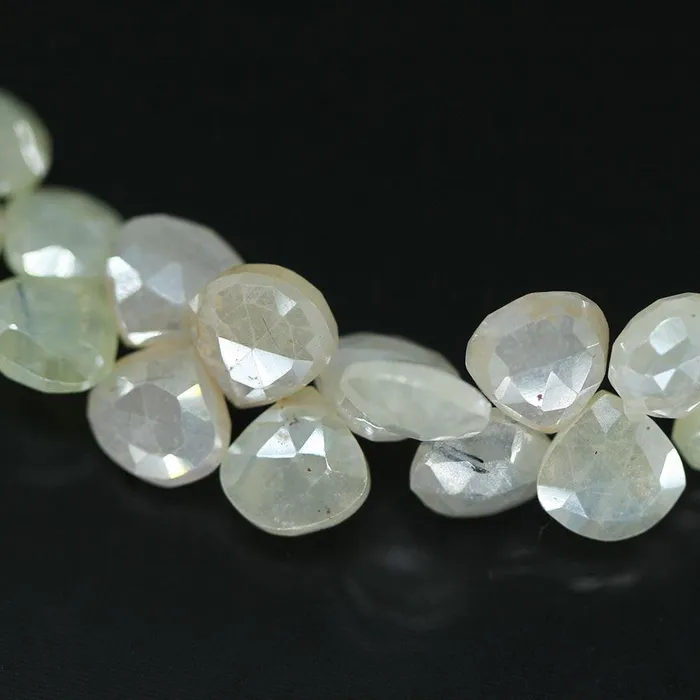 Beads Supplies USA Necklaces Natural Mystic Green Prehnite Faceted Heart Briolette Gemstone Beads 4 7mm 8mm Beads Supplies USA Necklaces Natural Mystic Green Prehnite Faceted Heart Briolette Gemstone Beads 4 7mm 8mm