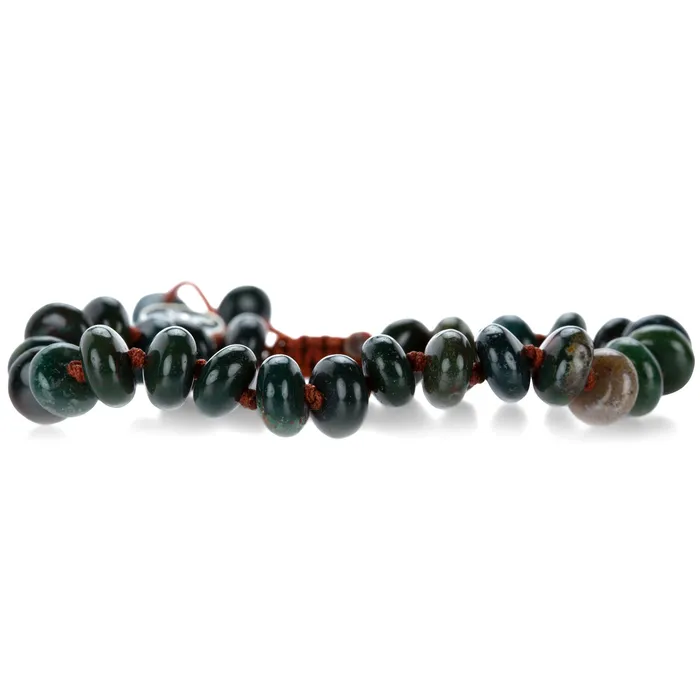 Bracelets 8mm Smooth Bloodstone Bracelet Joseph Brooks