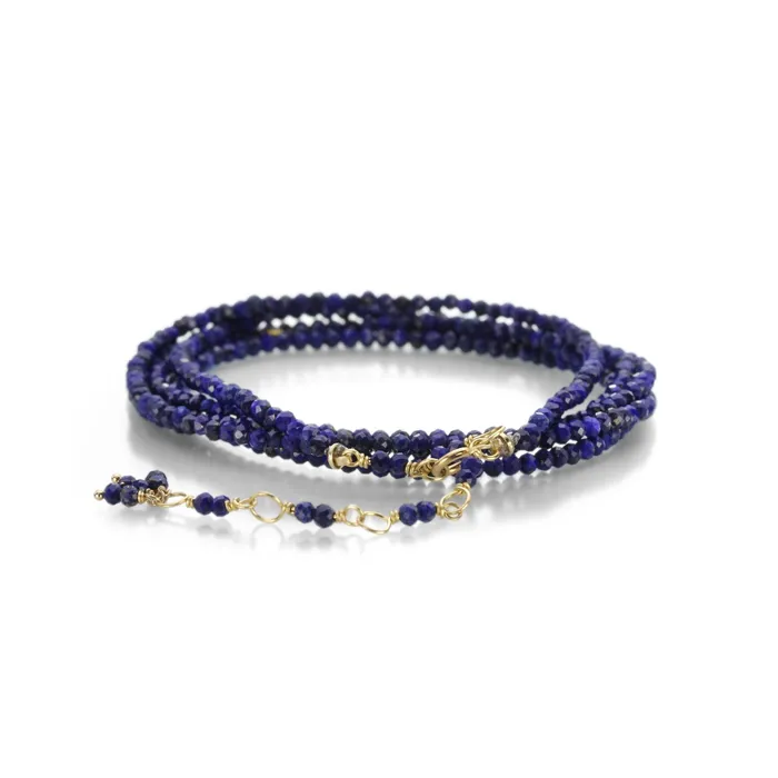 Bracelets Anne Sportun Lapis Wrap Bracelet