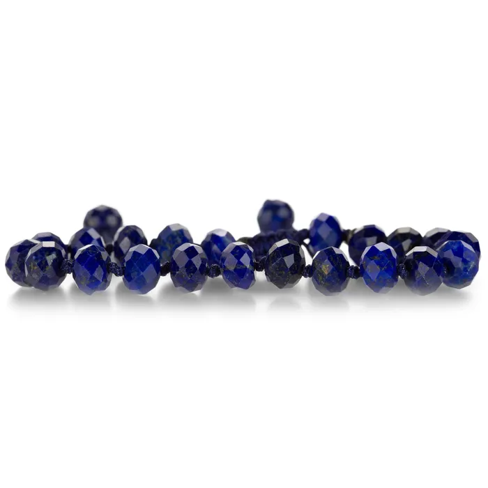 Bracelets Joseph Brooks Faceted 8mm Lapis Lazuli Bead Bracelet