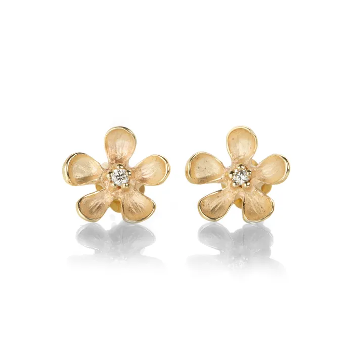 Earrings Big Flower Earrings Nicole Landaw