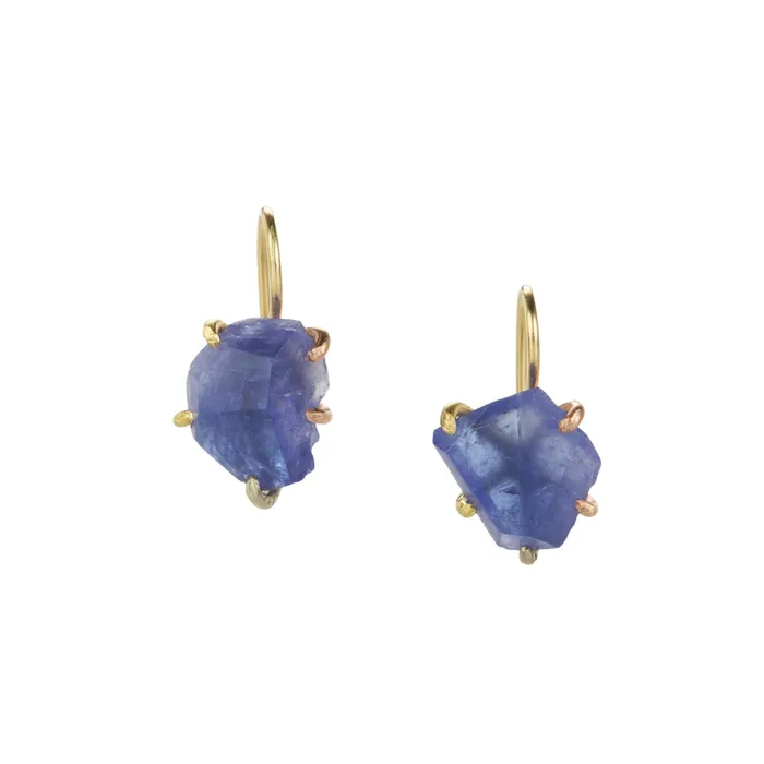 Earrings Tanzanite Hook Earrings Variance