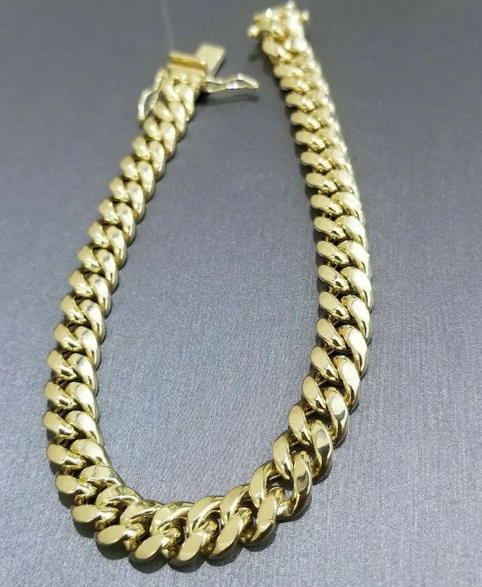 globalwatches10 10k Yellow Gold Miami Cuban Men Bracelet 9 Inch 9MM Box Clasp REAL Bracelets globalwatches10 10k Yellow Gold Miami Cuban Men Bracelet 9 Inch 9MM Box Clasp REAL Bracelets
