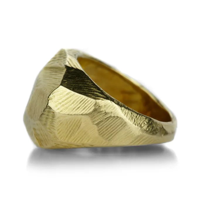 Hand Carved Dome Ring Page Sargisson Rings Hand Carved Dome Ring Page Sargisson Rings