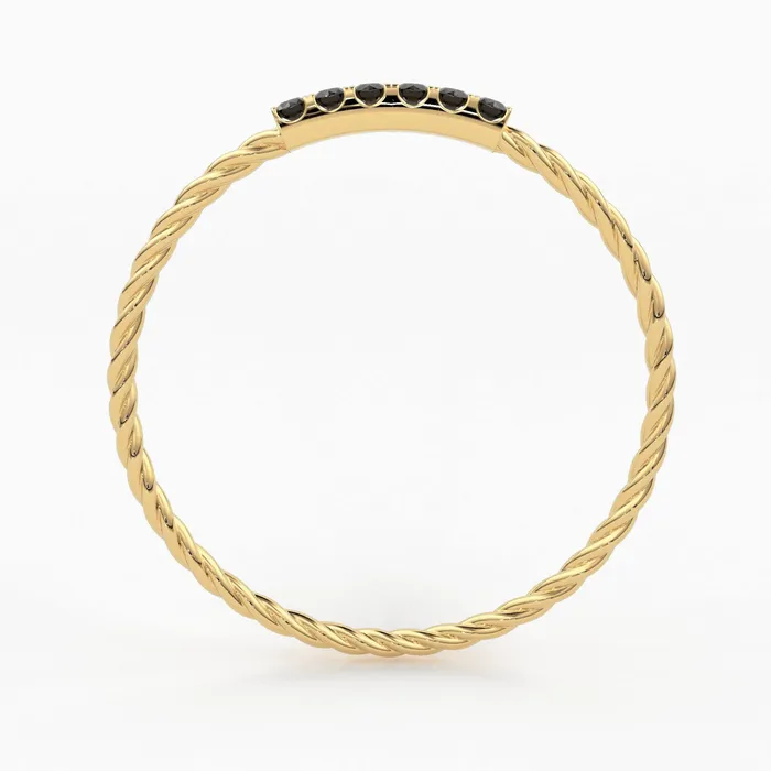 Jalvi Co 14k Gold Twisted Black Diamond Wedding Band Twisted Band Ring Diamonds Micro Pave Ring Twisted Gold Band Minimalist Black Diamond Band Rings Jalvi Co 14k Gold Twisted Black Diamond Wedding Band Twisted Band Ring Diamonds Micro Pave Ring Twisted Gold Band Minimalist Black Diamond Band Rings