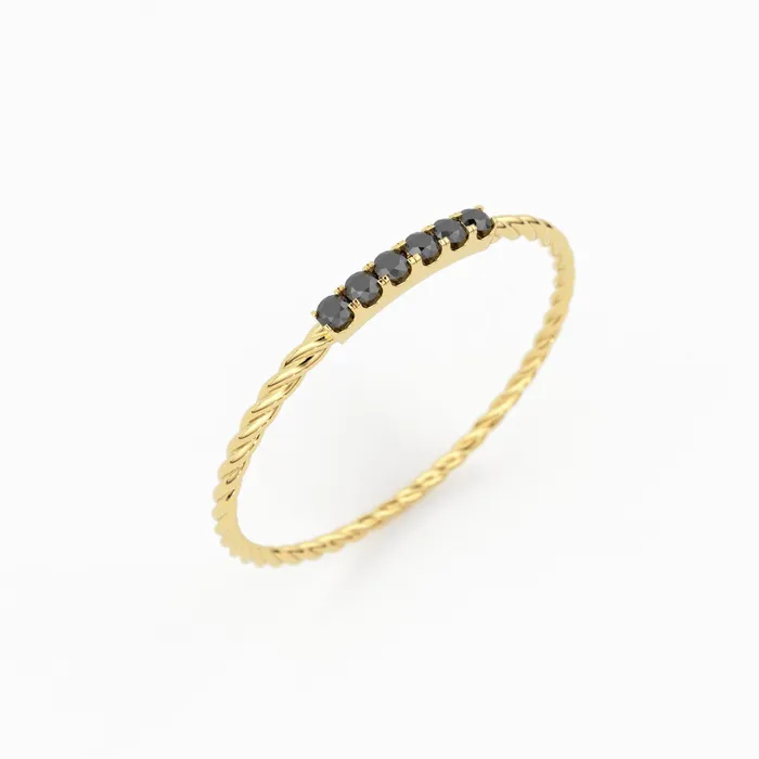 Jalvi Co 14k Gold Twisted Black Diamond Wedding Band Twisted Band Ring Diamonds Micro Pave Ring Twisted Gold Band Minimalist Black Diamond Band Rings Jalvi Co 14k Gold Twisted Black Diamond Wedding Band Twisted Band Ring Diamonds Micro Pave Ring Twisted Gold Band Minimalist Black Diamond Band Rings