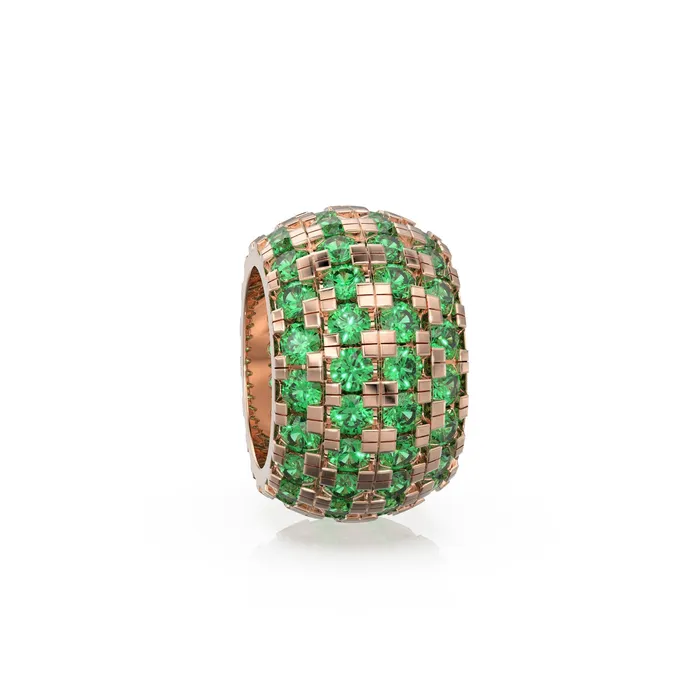 Jalvi Co 14K Large Solid Italian Gold Emerald Rondels Charm Roundel Emerald Enhancer Charm Pave set Emerald Texture Rondelle spacer charms Charm Necklaces Jalvi Co 14K Large Solid Italian Gold Emerald Rondels Charm Roundel Emerald Enhancer Charm Pave set Emerald Texture Rondelle spacer charms Charm Necklaces