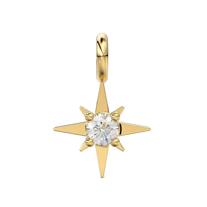 Jalvi Co Charm Necklaces 14k 18k Solid Gold Diamond Star Charm Petite Brilliant Diamond Charm Star Charm Christmas Sale Jalvi Co Charm Necklaces 14k 18k Solid Gold Diamond Star Charm Petite Brilliant Diamond Charm Star Charm Christmas Sale